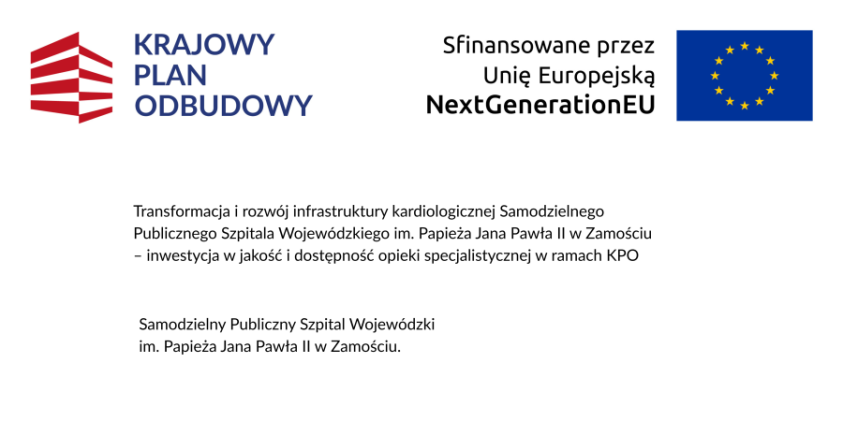 Ilustracja do artykułu: Rozwój opieki kardiologicznej w SPSW im. Papieża Jana Pawła II w Zamościu